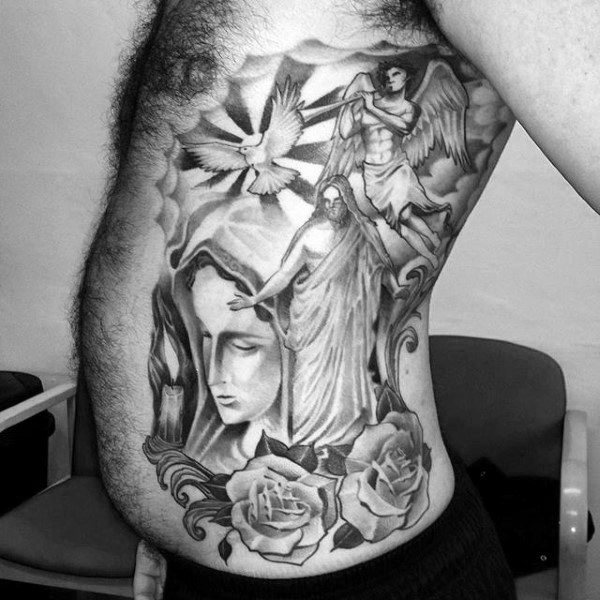 tatuaje religioso para hombre 03