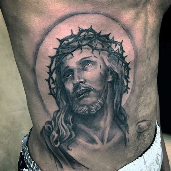 tatuaje religioso para hombre 28