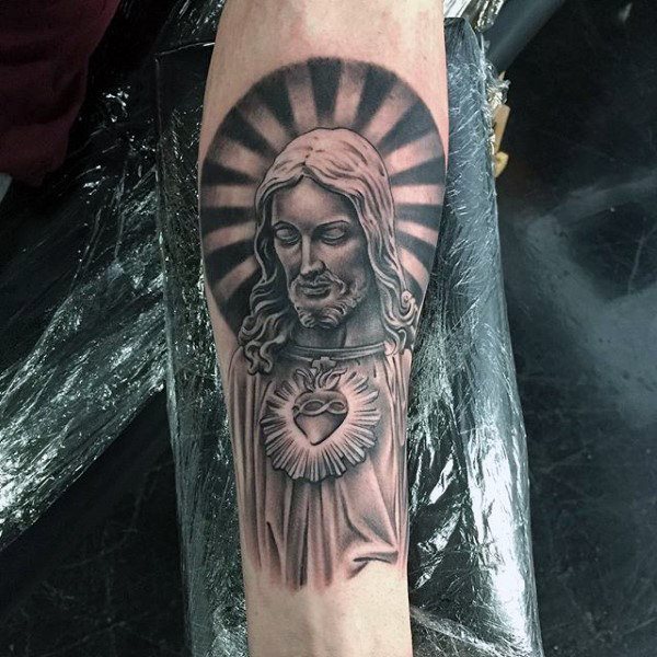 tatuaje religioso para hombre 33
