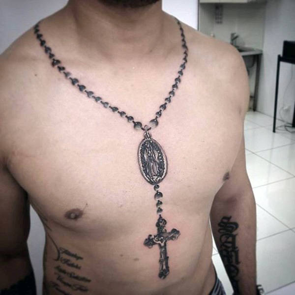 tatuaje religioso para hombre 46