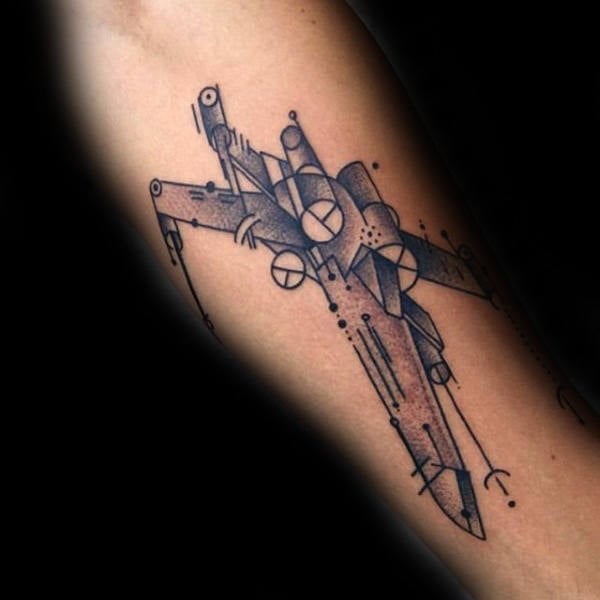 tatuaje star wars para hombre 06