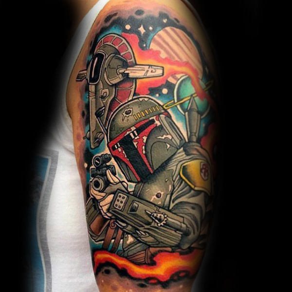 tatuaje star wars para hombre 19