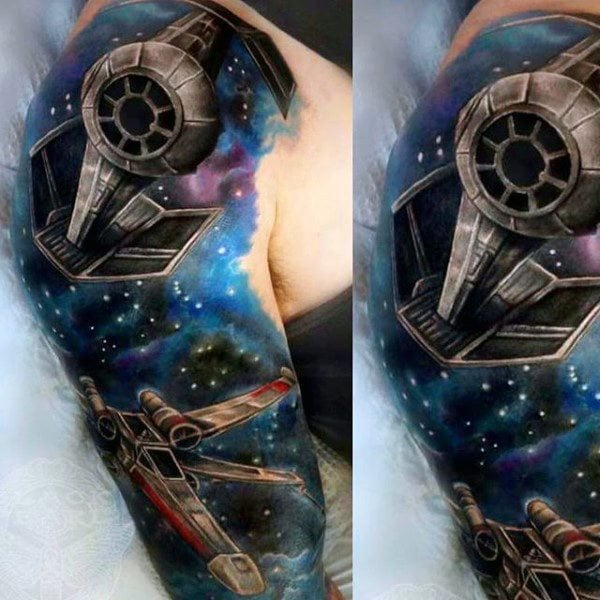 tatuaje star wars para hombre 22