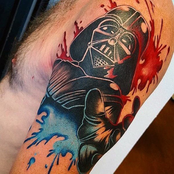 tatuaje star wars para hombre 24