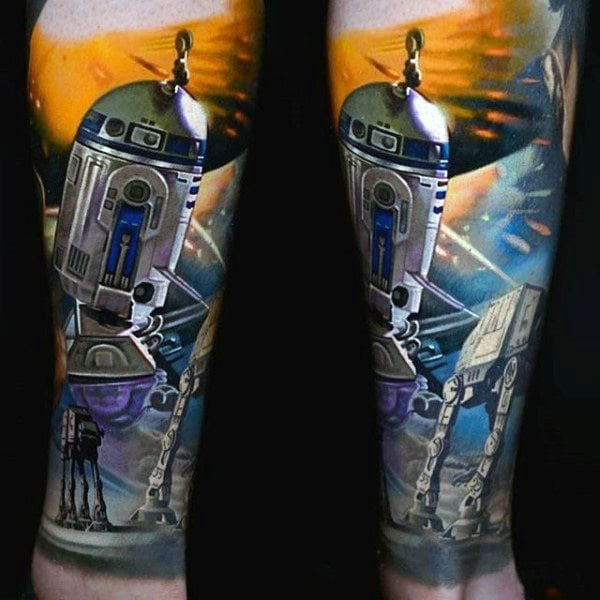 tatuaje star wars para hombre 32