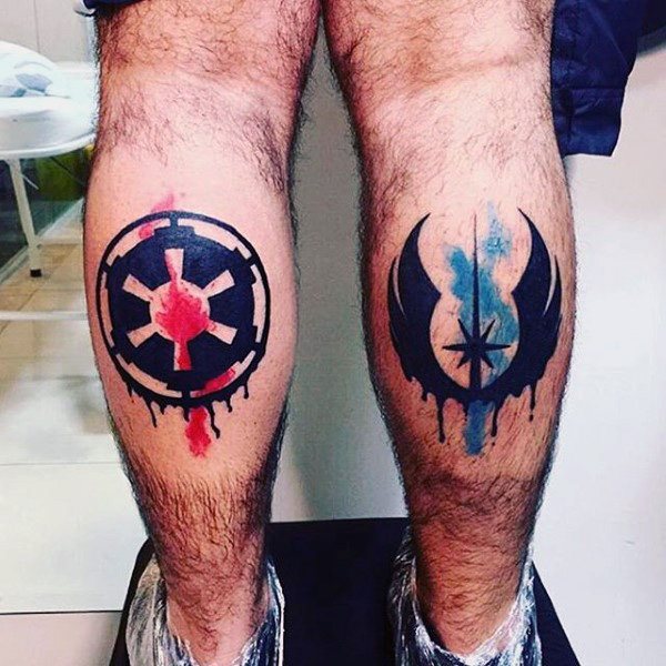 tatuaje star wars para hombre 33