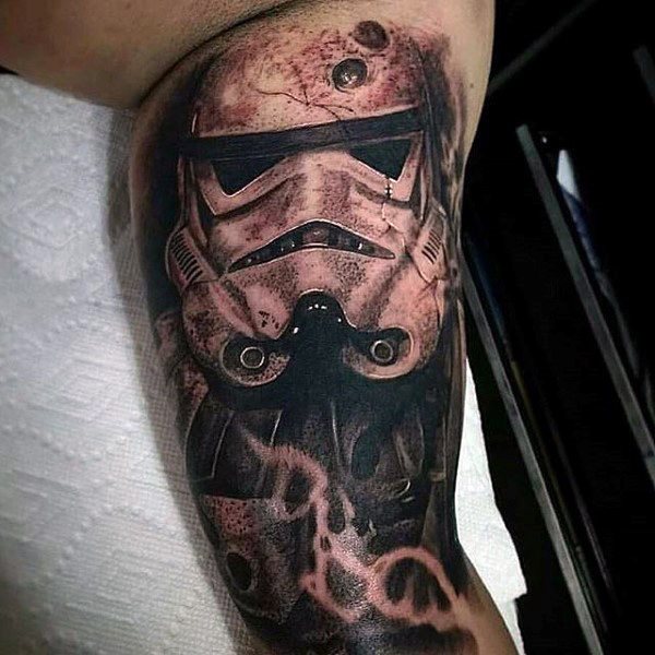 tatuaje star wars para hombre 34
