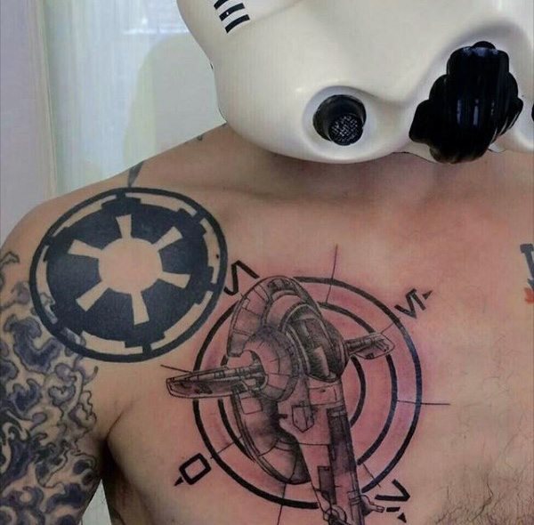 tatuaje star wars para hombre 38