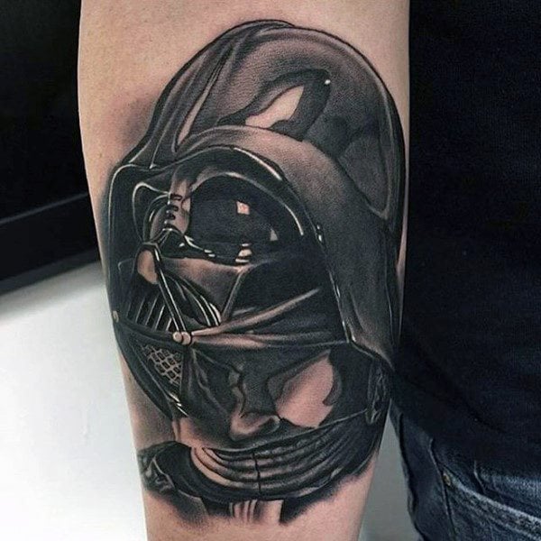 tatuaje star wars para hombre 40