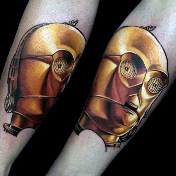 tatuaje star wars para hombre 43