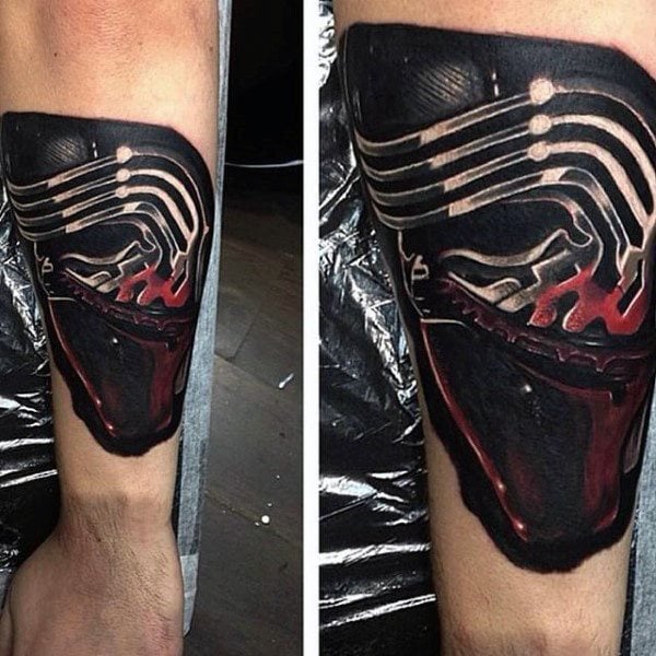 tatuaje star wars para hombre 45