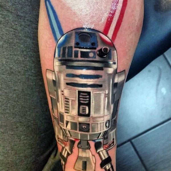 tatuaje star wars para hombre 46