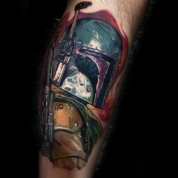 tatuaje star wars para hombre 52