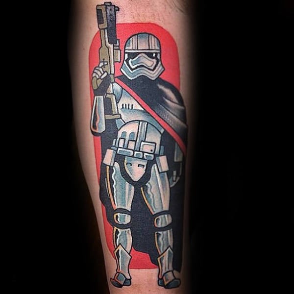 tatuaje star wars para hombre 53