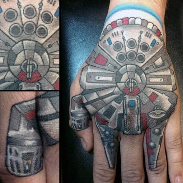 tatuaje star wars para hombre 61