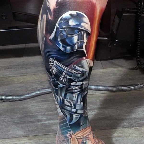 tatuaje star wars para hombre 62