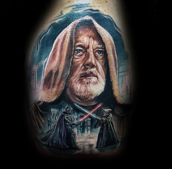 tatuaje star wars para hombre 65