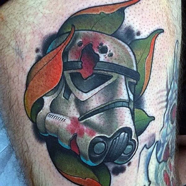 tatuaje star wars para hombre 66