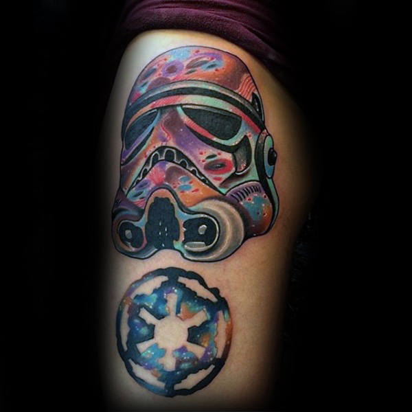 tatuaje star wars para hombre 71