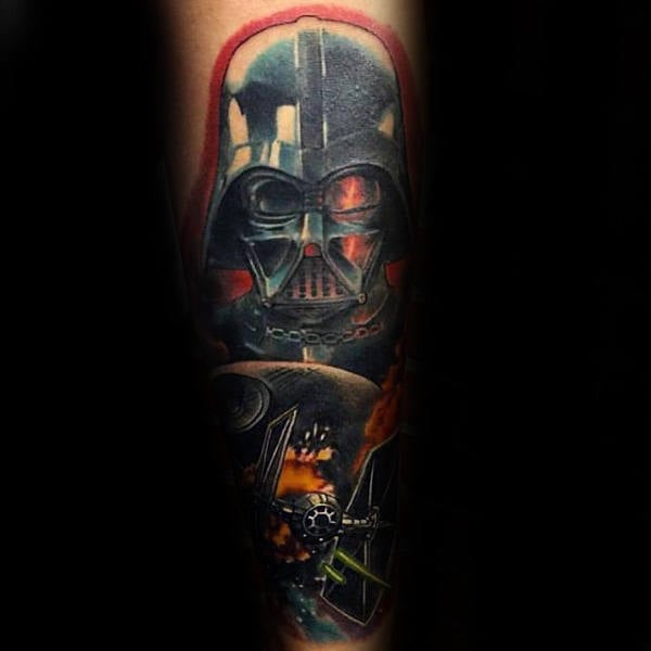 tatuaje star wars para hombre 73