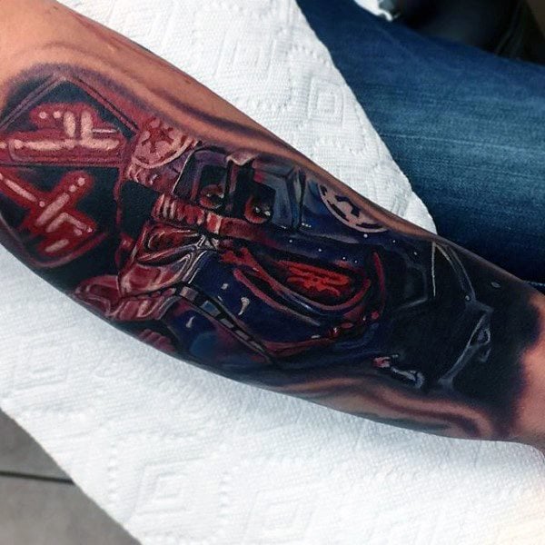 tatuaje star wars para hombre 74