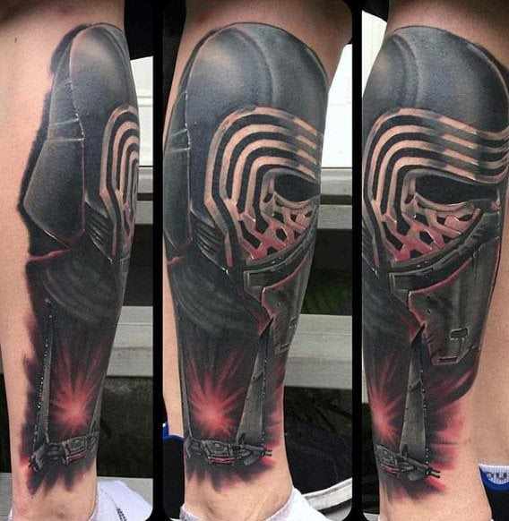 tatuaje star wars para hombre 76