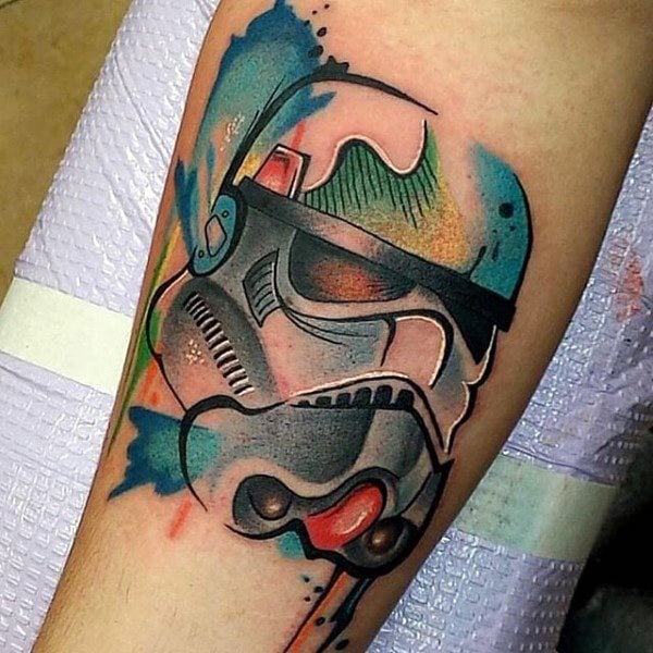 tatuaje star wars para hombre 78