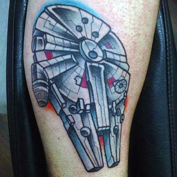 tatuaje star wars para hombre 96