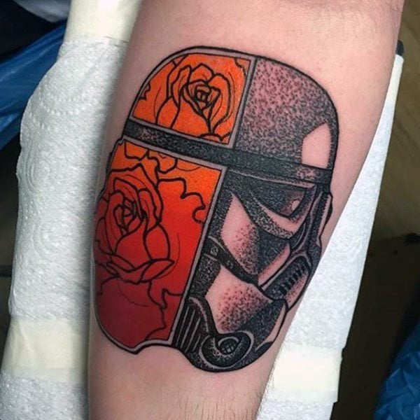 tatuaje star wars para hombre 99