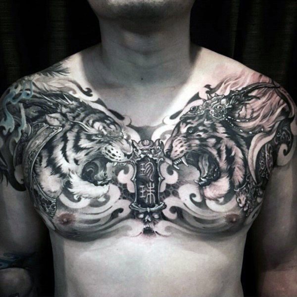 tatuaje tinta negra para hombre 15