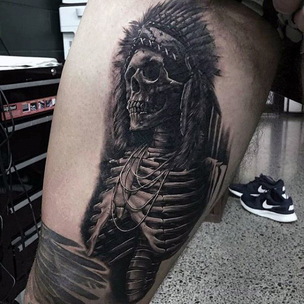 tatuaje tinta negra para hombre 39