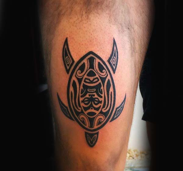 tatuaje tortuga para hombre 17