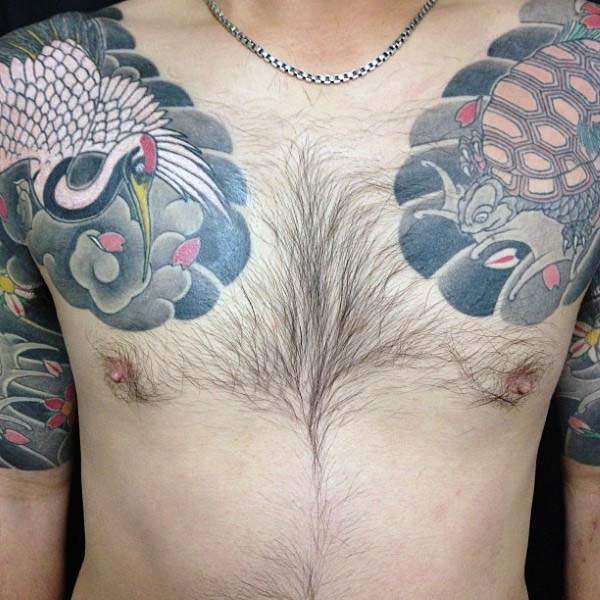 tatuaje tortuga para hombre 27