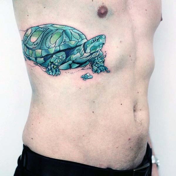 tatuaje tortuga para hombre 29