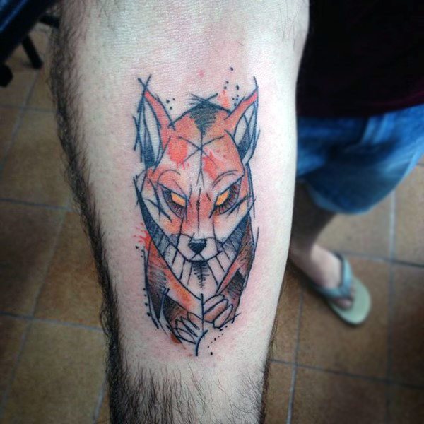 tatuaje zorro para hombre 20