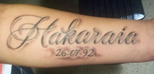 tatuaje de nombres 11