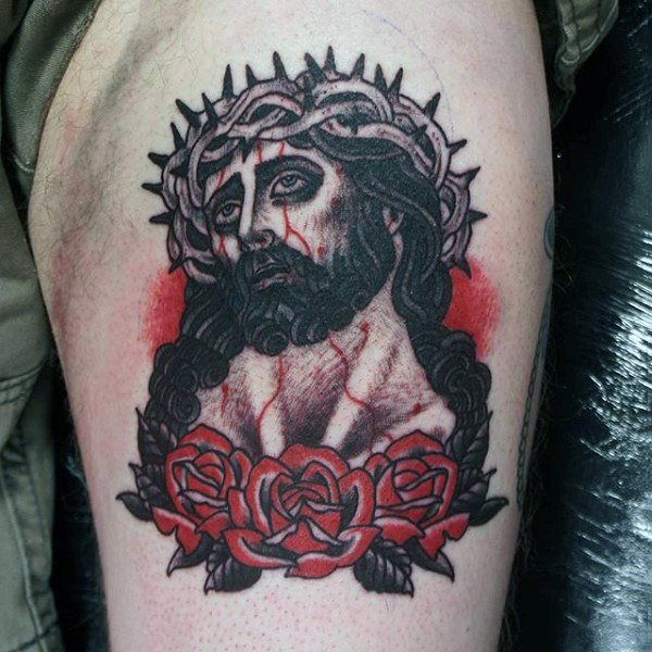 tatuaje jesucristo 296