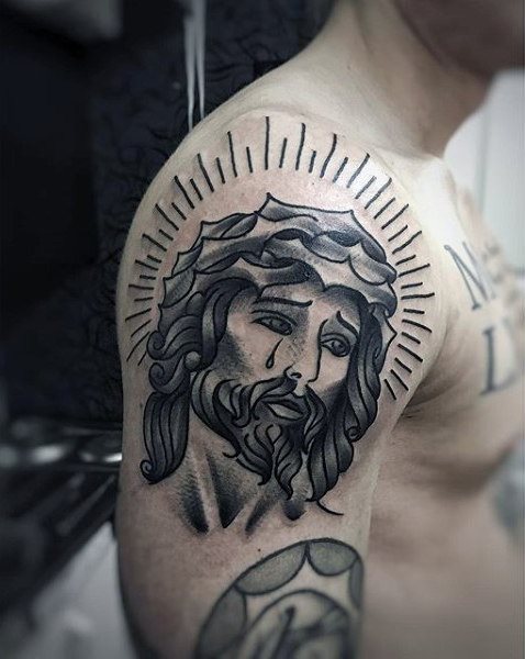 tatuaje jesucristo 300
