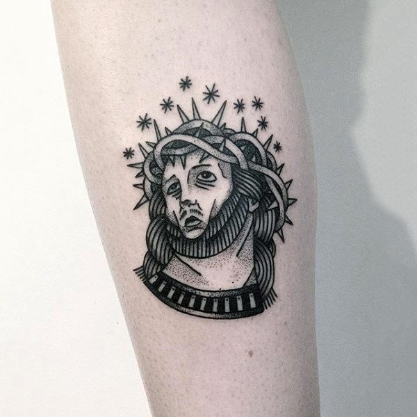 tatuaje jesucristo 336