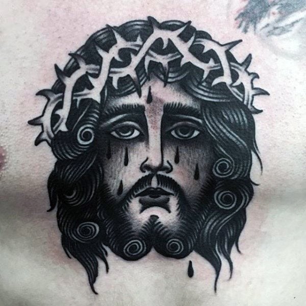 tatuaje jesucristo 346