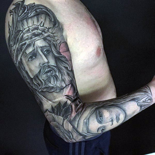 tatuaje jesucristo 86