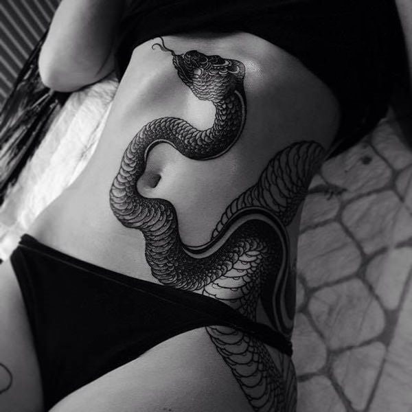 tatuaje abdomen barriga 1013