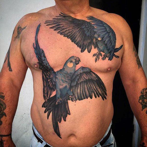 tatuaje abdomen barriga 1663