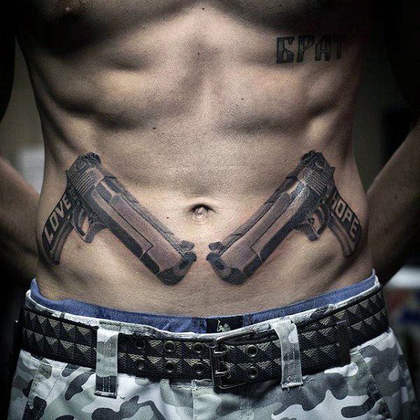 tatuaje abdomen barriga 1702