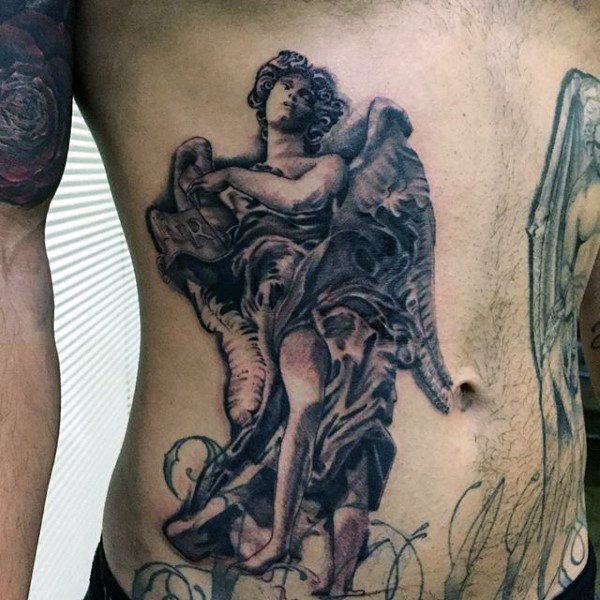 tatuaje abdomen barriga 1897