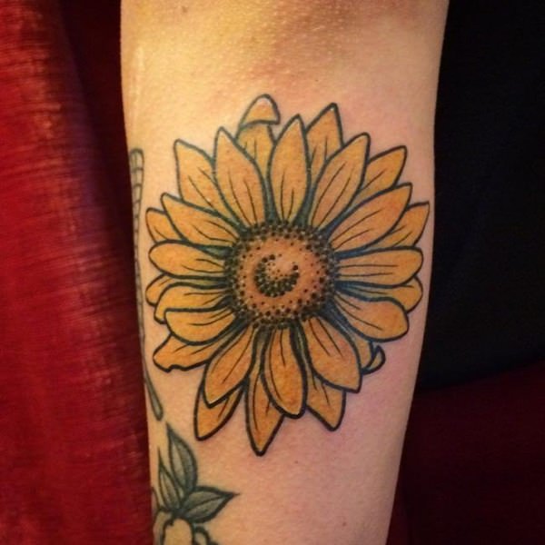 tatuaje girasol 766