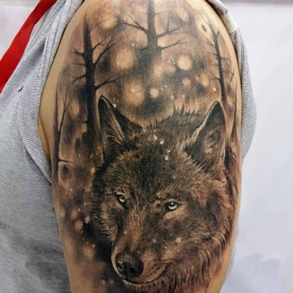 91 Tatuajes de lobos: Galería de diseños