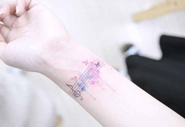 tatuaje musica 882