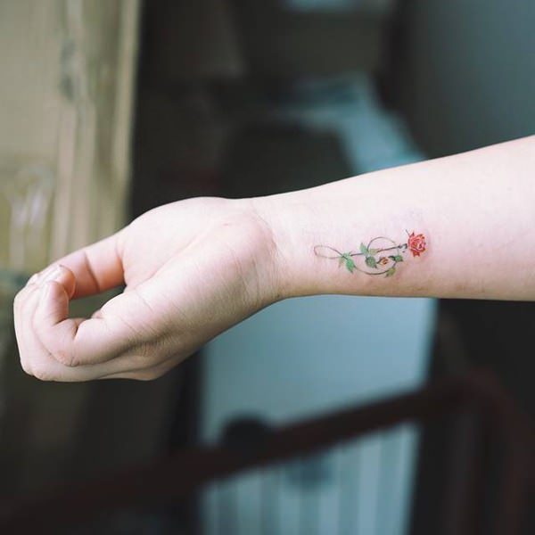 40 Tatuajes de claves musicales: Sol y fa