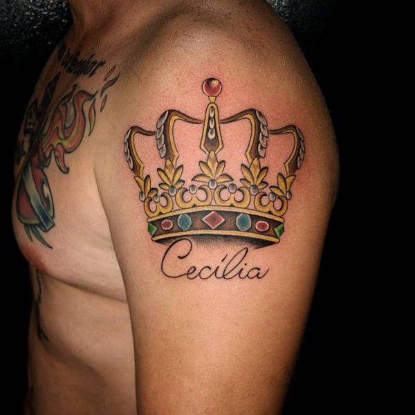 tatuaje rey reina 34